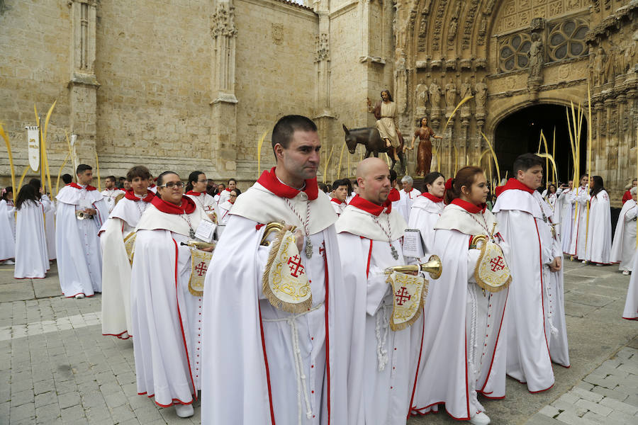 Fotos: Las imágenes de la procesión de Ramos en Palencia