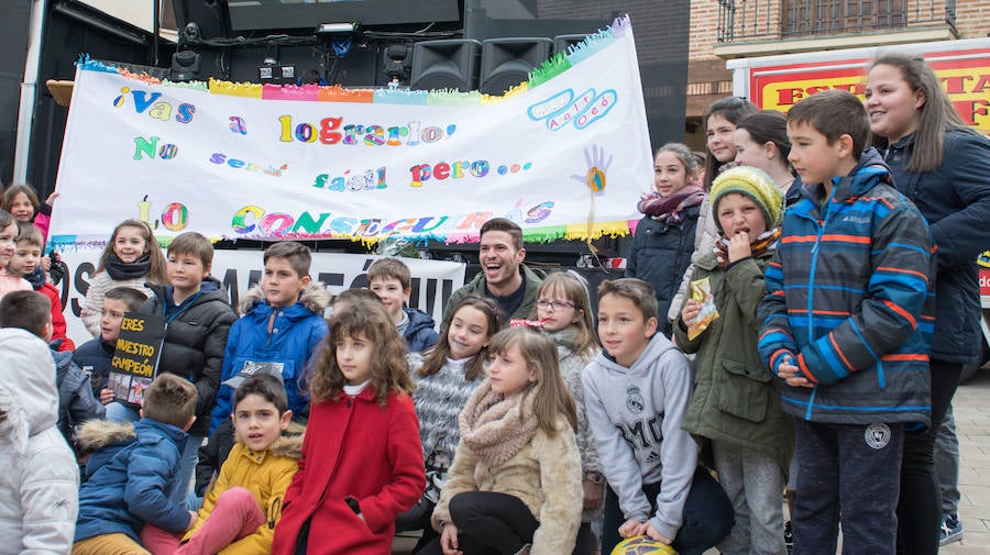 Fotos: Astudillo homenajea a su campéon, Óscar Husillos