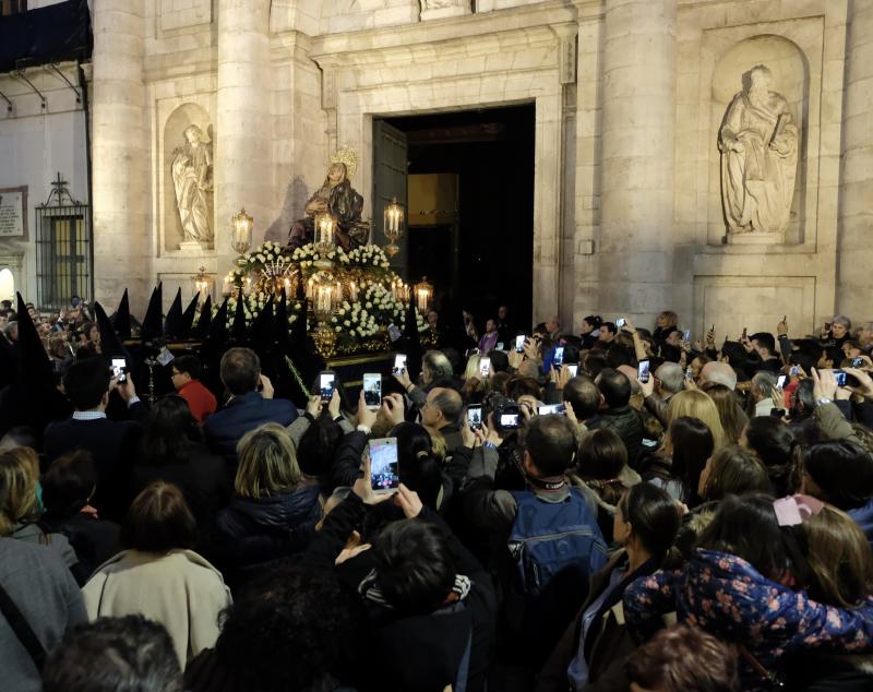 Fotos: Procesión del Encuentro en Valladolid