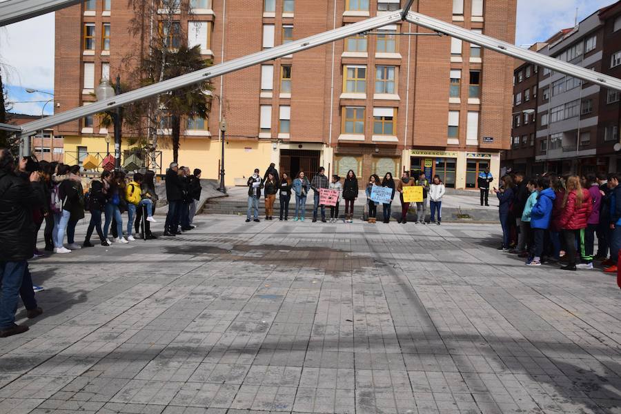 Fotos: Concentración de estudiantes en Guardo