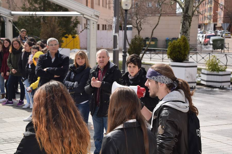 Fotos: Concentración de estudiantes en Guardo