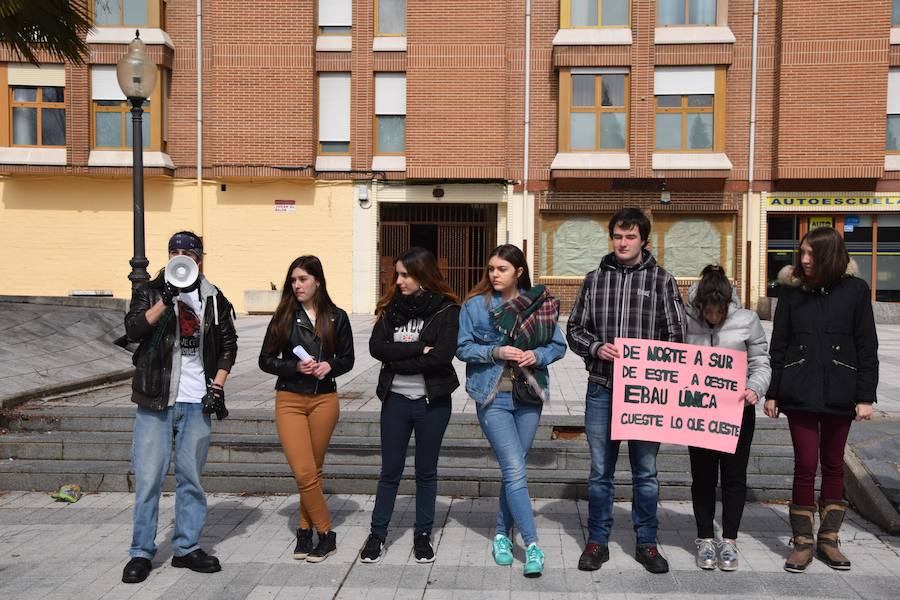 Fotos: Concentración de estudiantes en Guardo
