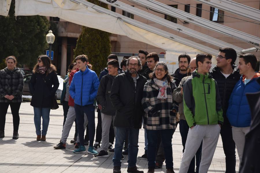 Fotos: Concentración de estudiantes en Guardo