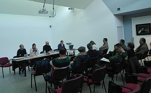 Un momento de la reunión del Patronato del Parque Natural de Las Batuecas-Sierra de Francia. 