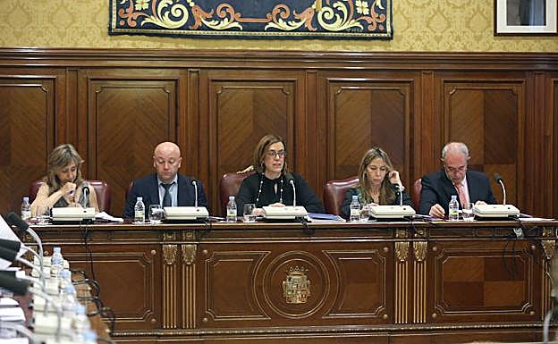 Grupo de gobierno de la Diputación.