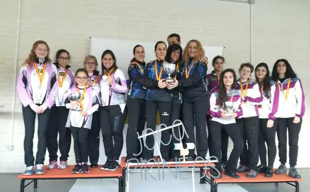 Hielo Pisuerga se cuelga el bronce en el Campeonato de España femenino