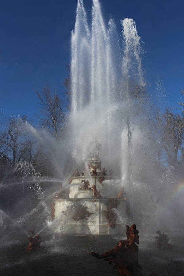 Fotos: Juegos de agua en La Granja