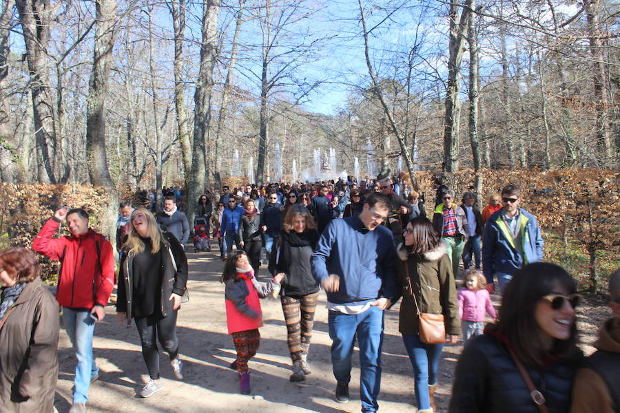 Fotos: Juegos de agua en La Granja