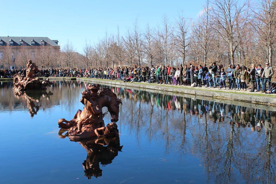Fotos: Juegos de agua en La Granja