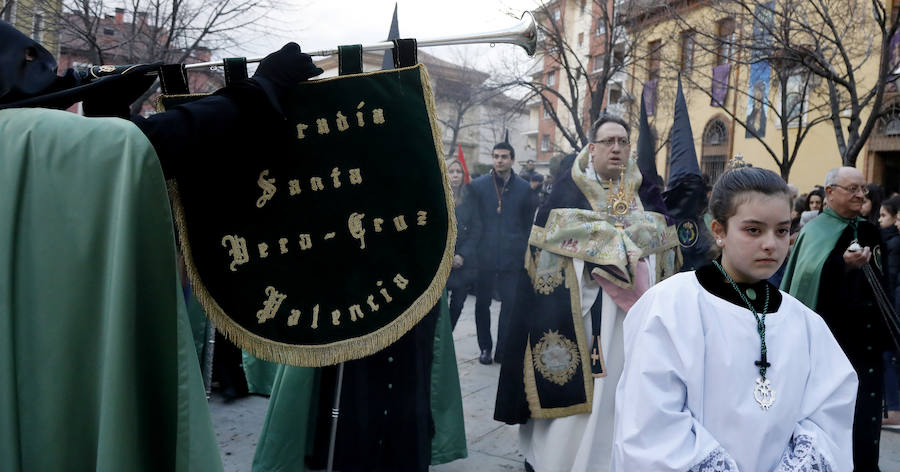 Fotos: La procesión de la Oración del Huerto, suspendida en Palencia