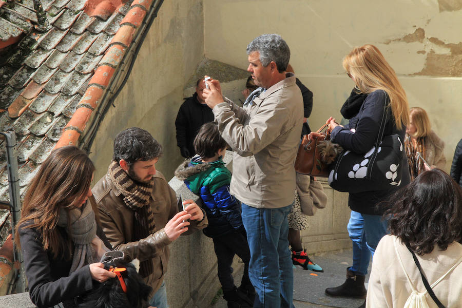 Fotos: Los turistas llenan Segovia en Semana Santa