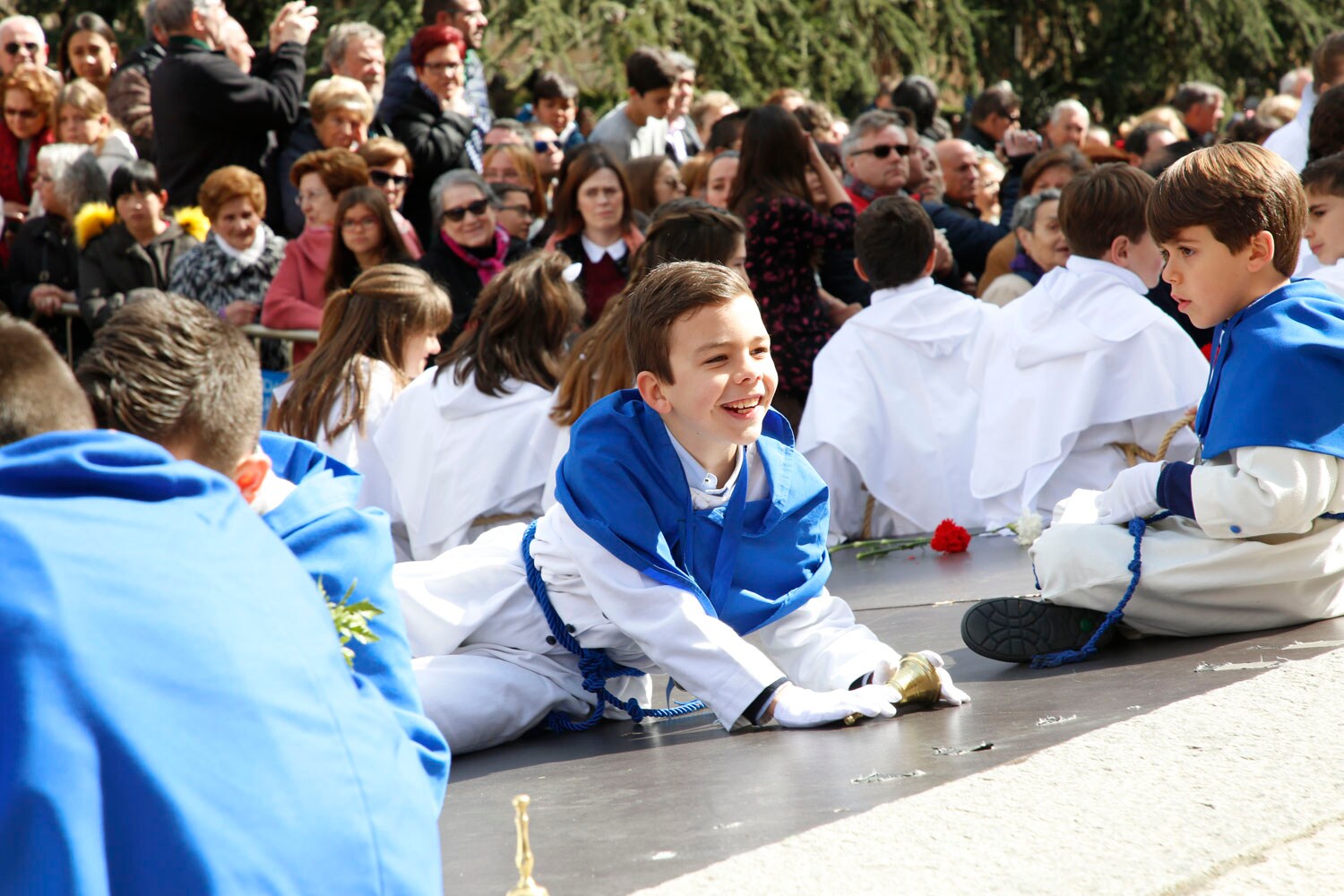 Fotos: La procesión del Encuentro cierra la Semana Santa salmantina 1/2