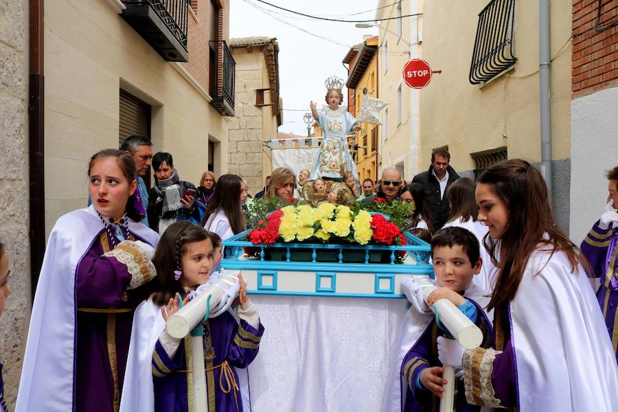 Fotos: Los niños, protagonistas de la despedida de la Semana Santa en Baltanás