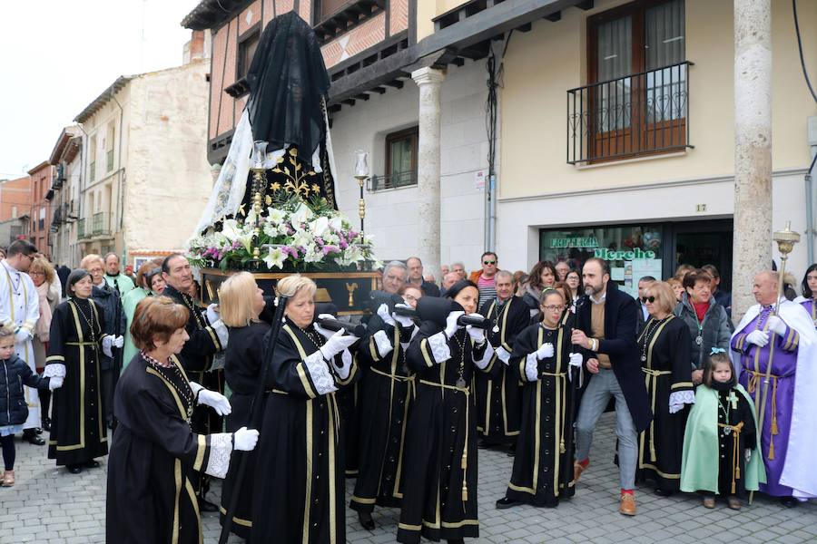 Fotos: Los niños, protagonistas de la despedida de la Semana Santa en Baltanás