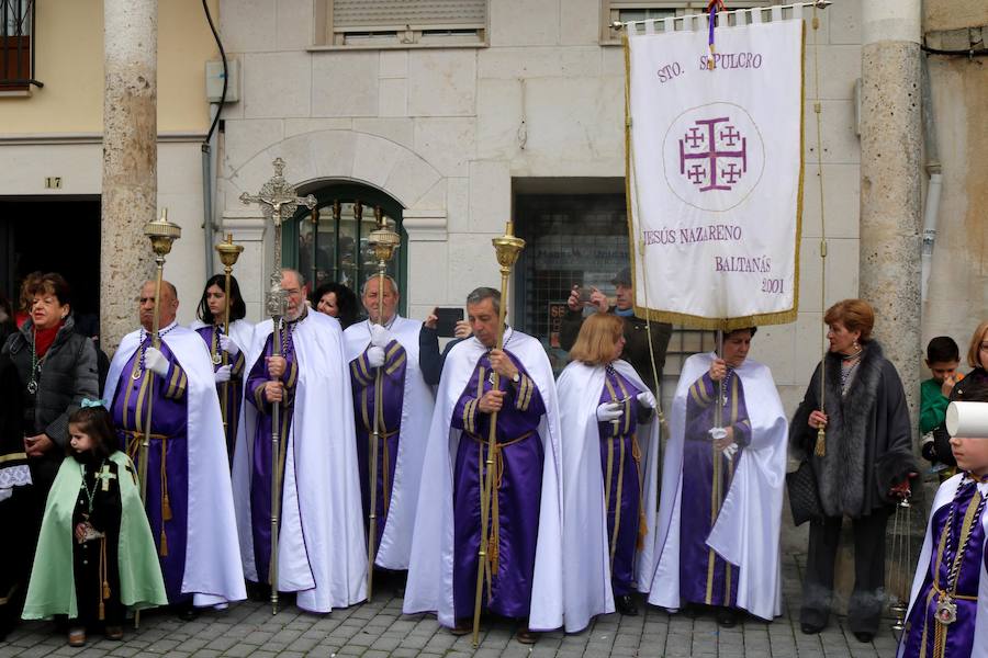 Fotos: Los niños, protagonistas de la despedida de la Semana Santa en Baltanás