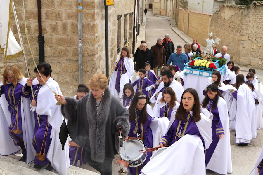 Fotos: Los niños, protagonistas de la despedida de la Semana Santa en Baltanás