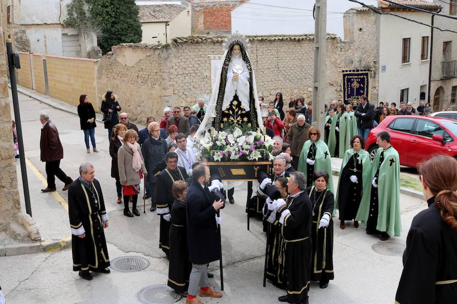 Fotos: Los niños, protagonistas de la despedida de la Semana Santa en Baltanás