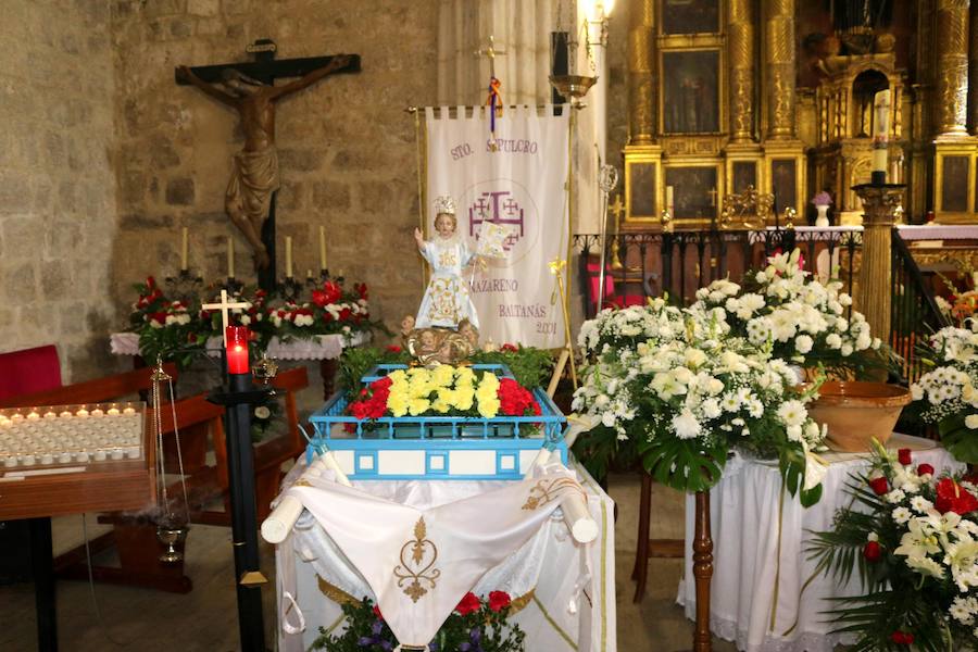 Fotos: Los niños, protagonistas de la despedida de la Semana Santa en Baltanás