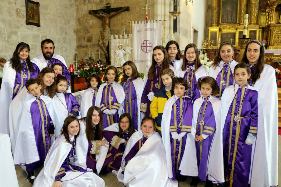 Fotos: Los niños, protagonistas de la despedida de la Semana Santa en Baltanás