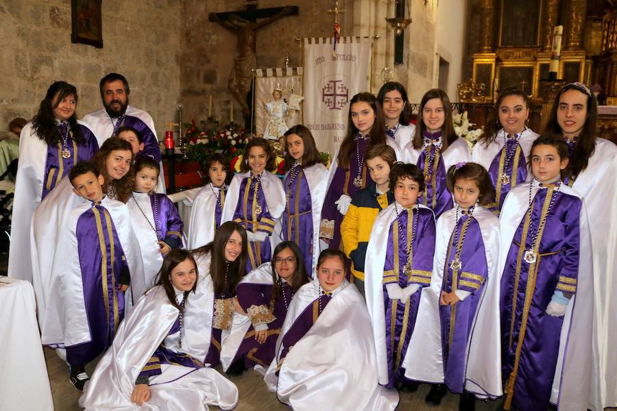 Fotos: Los niños, protagonistas de la despedida de la Semana Santa en Baltanás