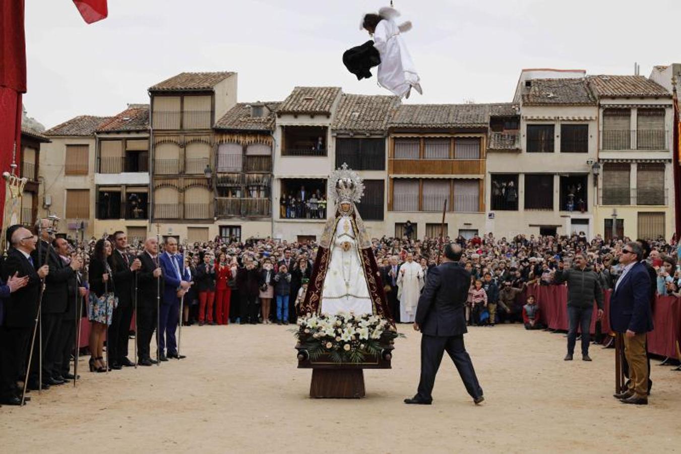 Bajada del Ángel en Peñafiel