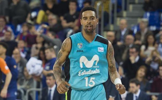 Sylvan Landesberg, durante su partido ante el Barça. 