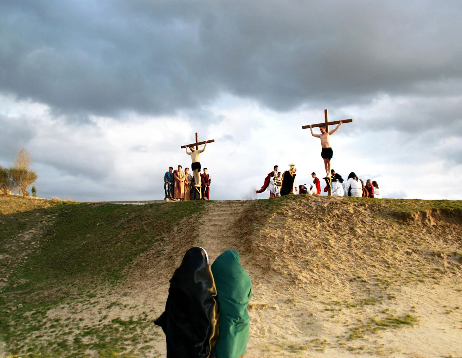 Vía Crucis juvenil de Fesno el Viejo (Valladolid).