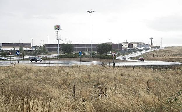 Alrededores la la plataforma logística actual, en cuyo entorno se quiere crear el puerto seco. 