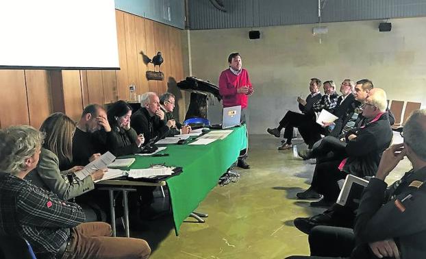 Reunión de la junta rectora de Fuentes Carrionas.
