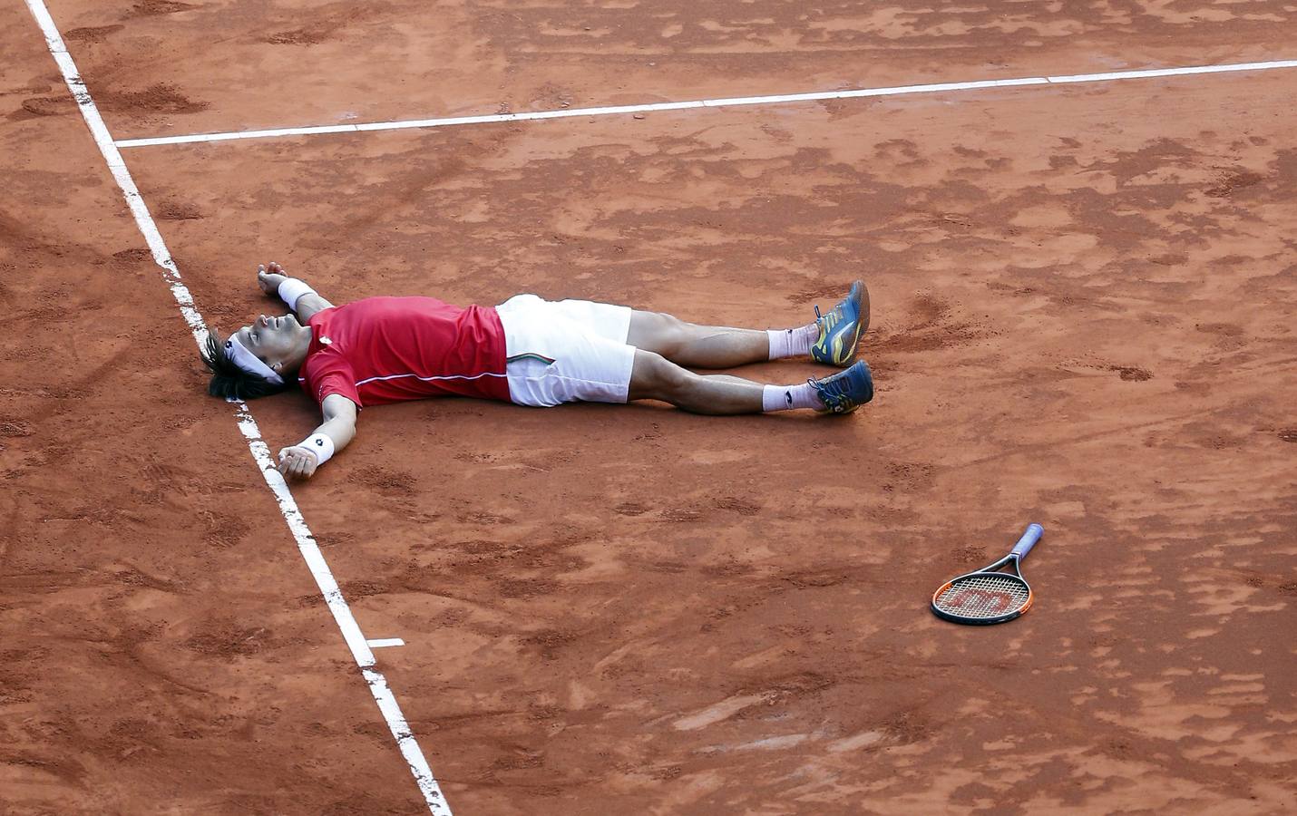 David Ferrer y Philipp Kohlschreiber han disputado el quinto y definitivo partido entre España y Alemania. 