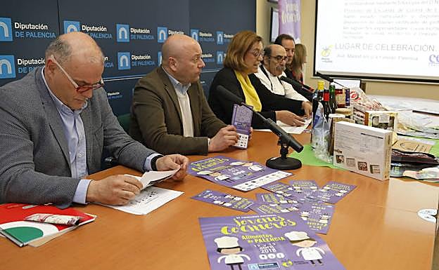Presentación del tercer concurso de jóvenes cocineros en la Diputación.