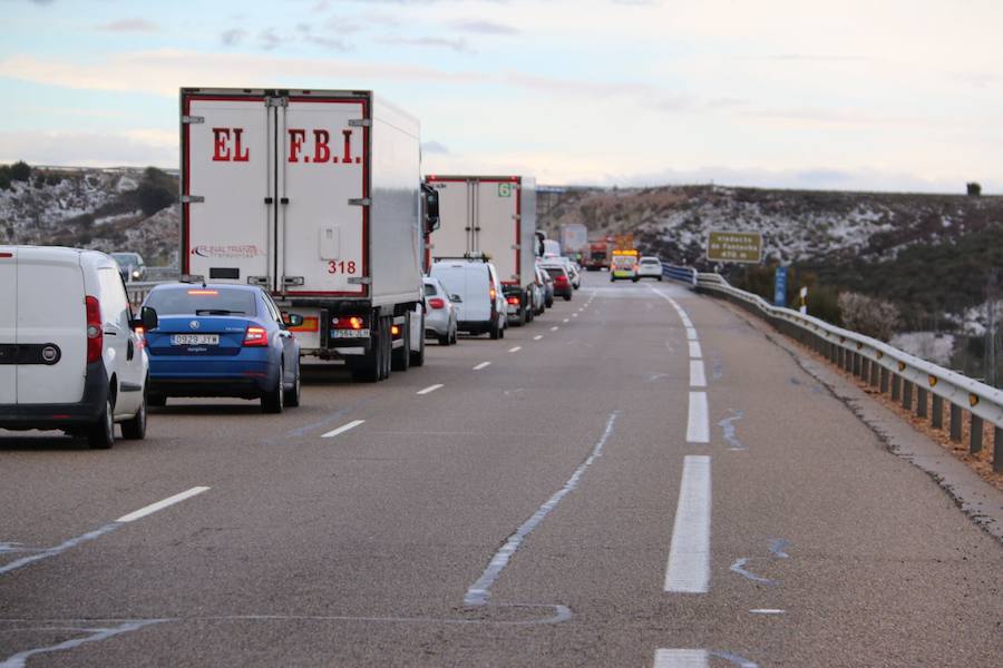 Fotos: Accidente en la A-66