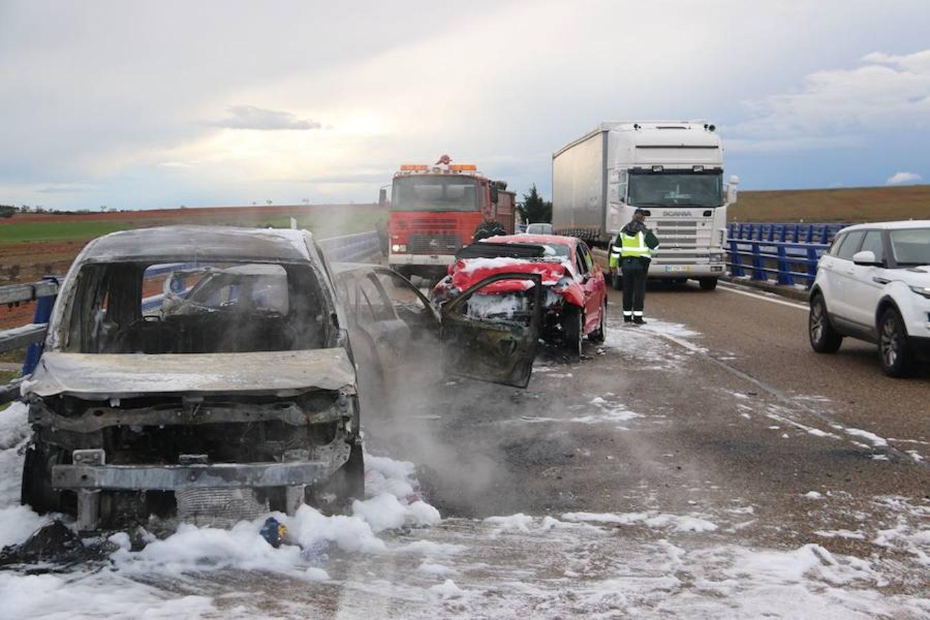 Fotos: Accidente en la A-66