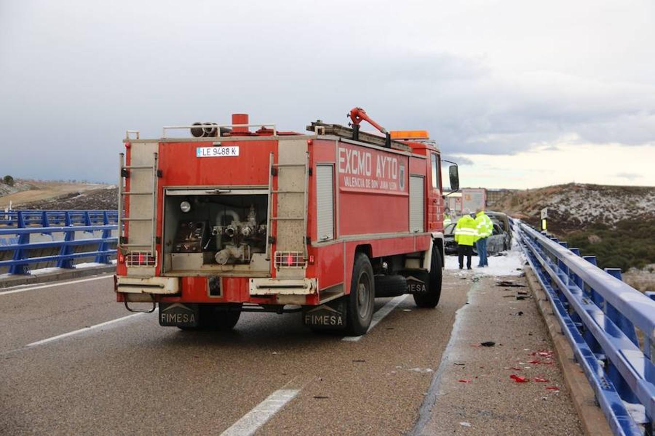 Fotos: Accidente en la A-66
