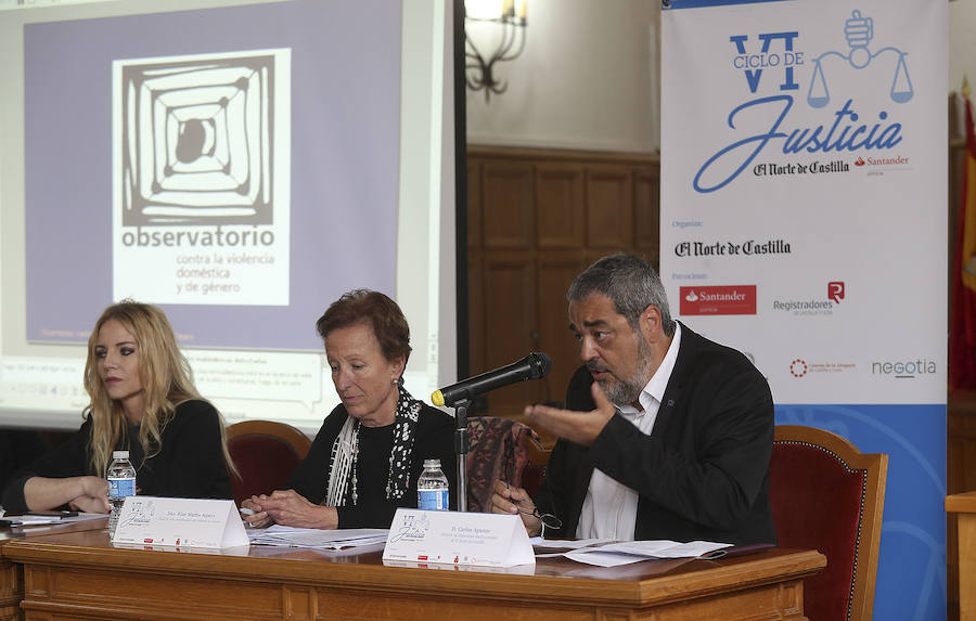 Fotos: VI Ciclo de Justicia del Norte de Castilla en el Palacio de Justicia de Soria