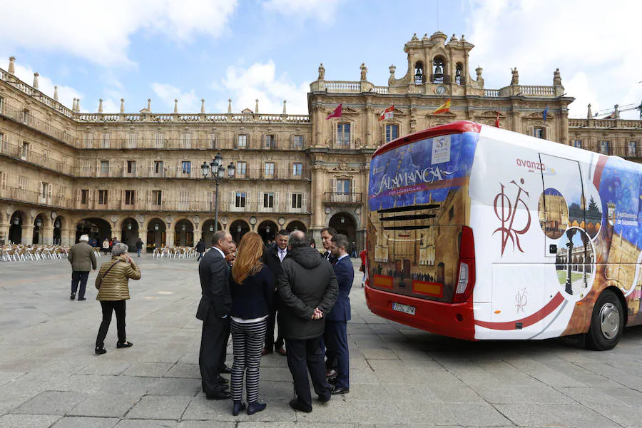 Los vehículos de largo recorrido que cubren la línea Salamanca-Madrid, que transporta anualmente cerca de un millón de personas, estarán en circulación durante al menos dos meses