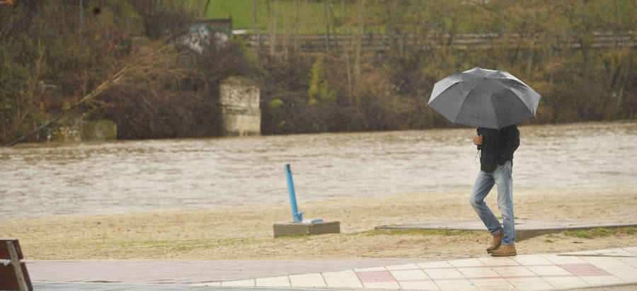 El Pisuerga en Valladolid.