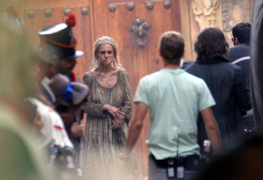 Fotos: Rodaje en Segovia de Los Fantasmas de Goya de Milos Forman