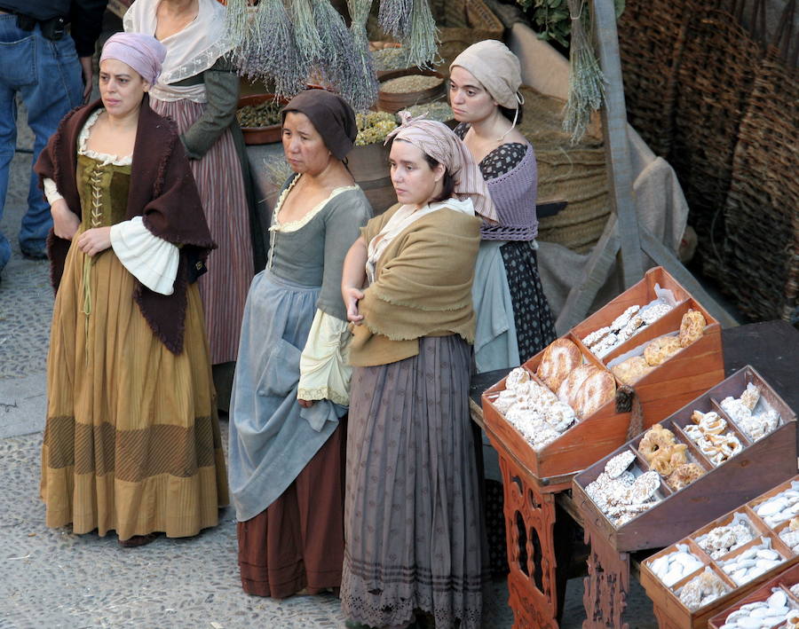 Fotos: Rodaje en Segovia de Los Fantasmas de Goya de Milos Forman