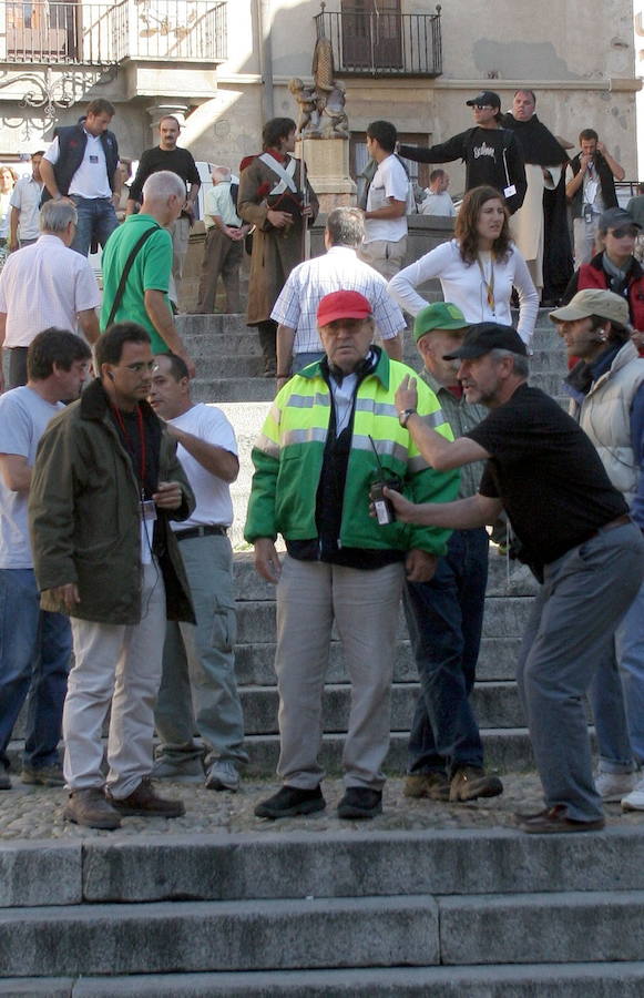 Fotos: Rodaje en Segovia de Los Fantasmas de Goya de Milos Forman
