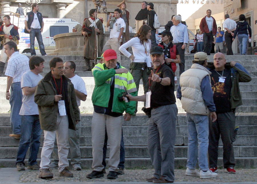 Fotos: Rodaje en Segovia de Los Fantasmas de Goya de Milos Forman