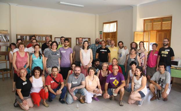 Participantes en la última edición del Foro Chico La Adobera. M. R.