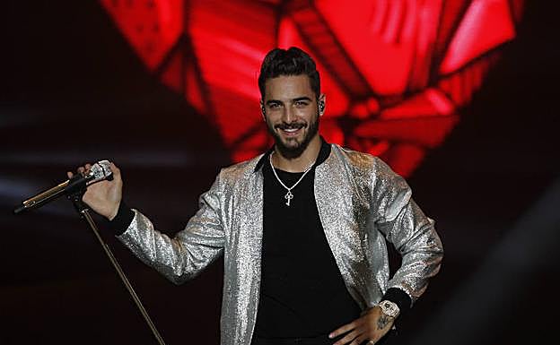 Maluma, en su concierto de Barakaldo del año pasado Manu Cecilio.