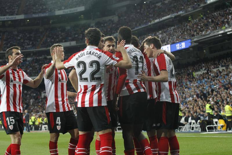 El Real Madrid y el Athletic se enfrentaron en el Bernabéu en la 33ª jornada de Liga.