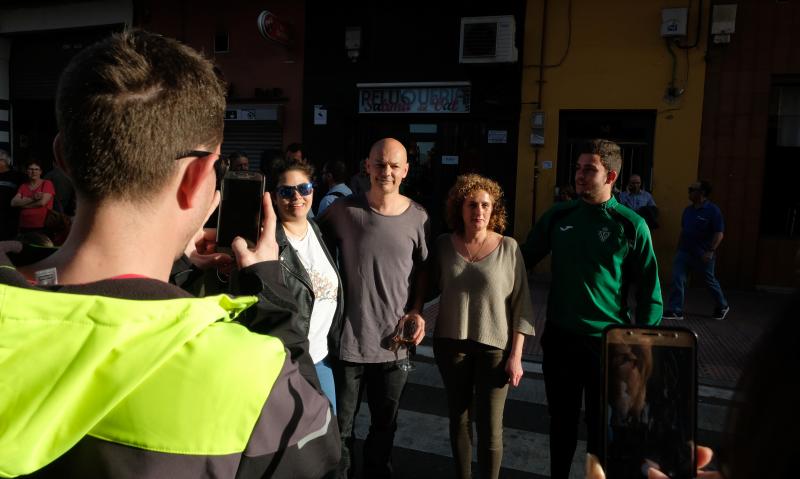 Inauguración de la calle Celtas Cortos