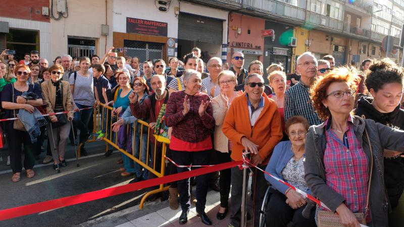 Inauguración de la calle Celtas Cortos