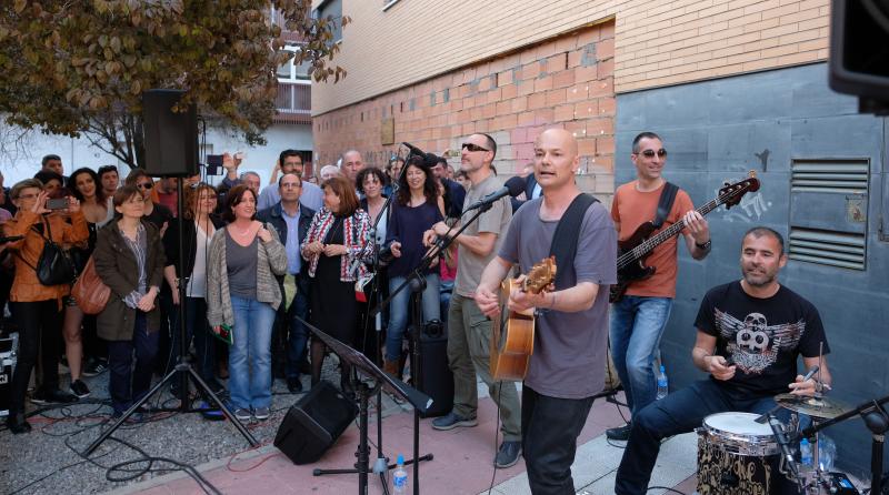 Inauguración de la calle Celtas Cortos