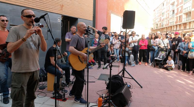 Inauguración de la calle Celtas Cortos