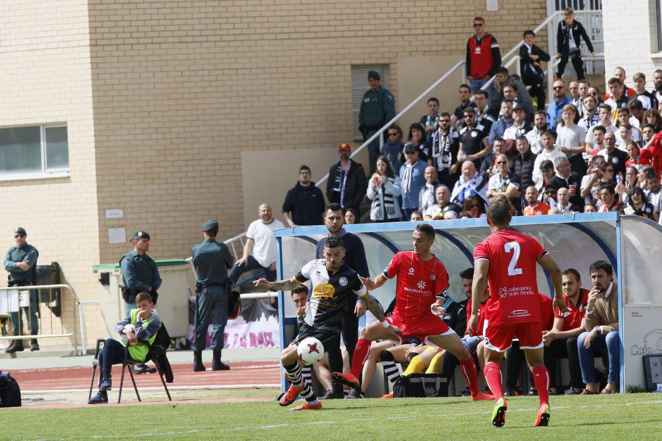 Fotos: El derbi entre Unionistas CF y CF Salmantino UDS en juego