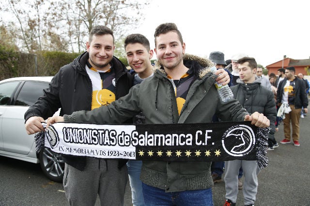 Unionistas CF y el CF Salmantino UDS se miden esta mañana en Las Pistas a partir de las 12 horas en el encuentro de la 35ª jornada del Grupo VIII de la Tercera División